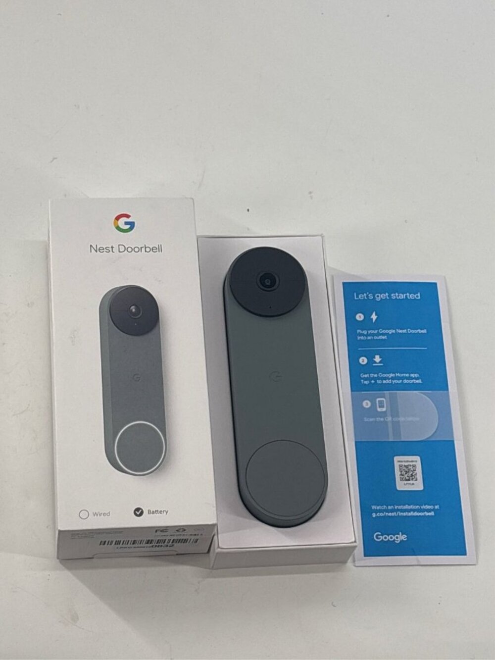Google Nest Doorbell (Battery) - Ivy